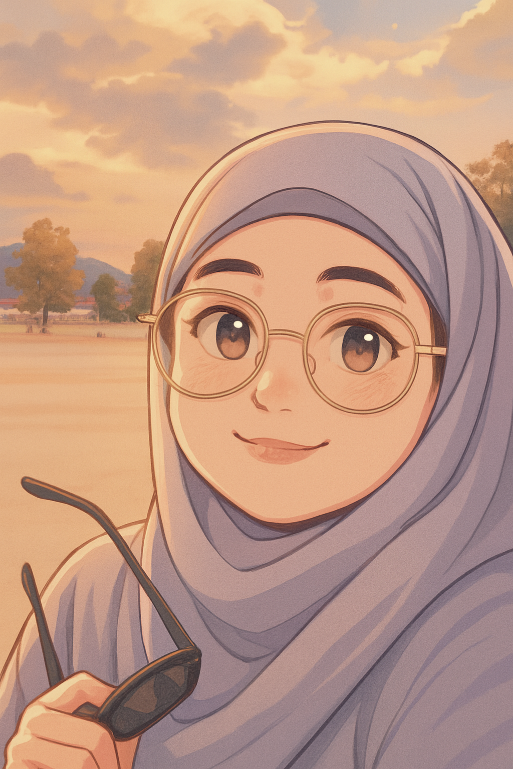 Ilustrasi senyuman dan ekspresi wajah manusia untuk poster blog