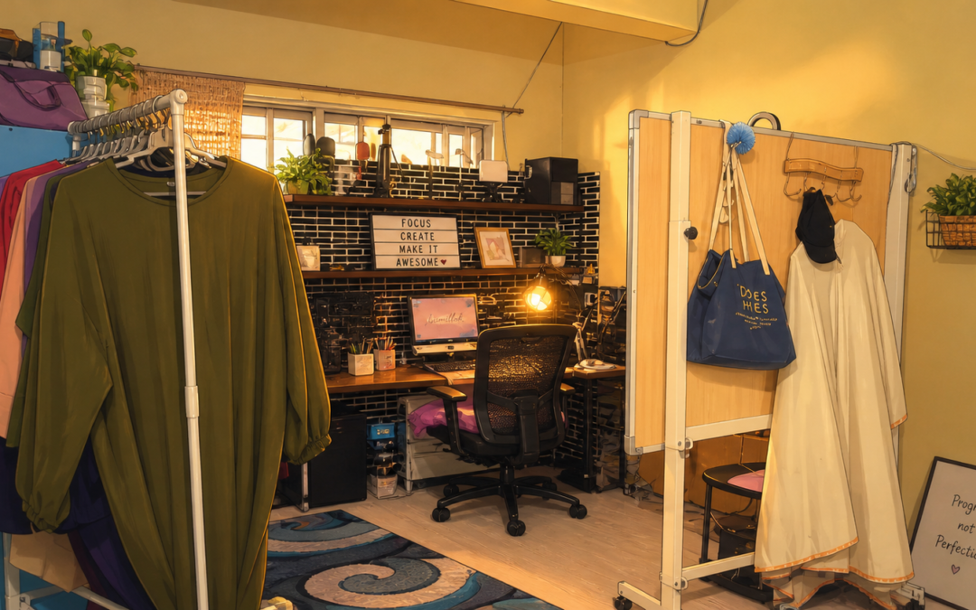 Home Studio di Rumah: Cara Saya Fokus Walaupun Ada Anak